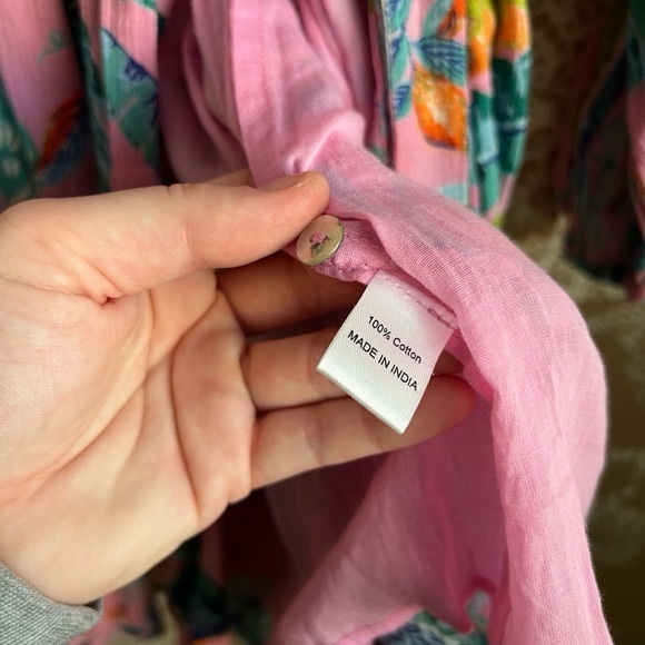 Banjanan Pink Wrap Dress - Picture 10 of 10